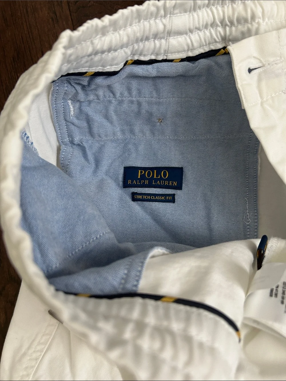Polo by Ralph Lauren White Men’s Cotton size M Drawstring Shorts